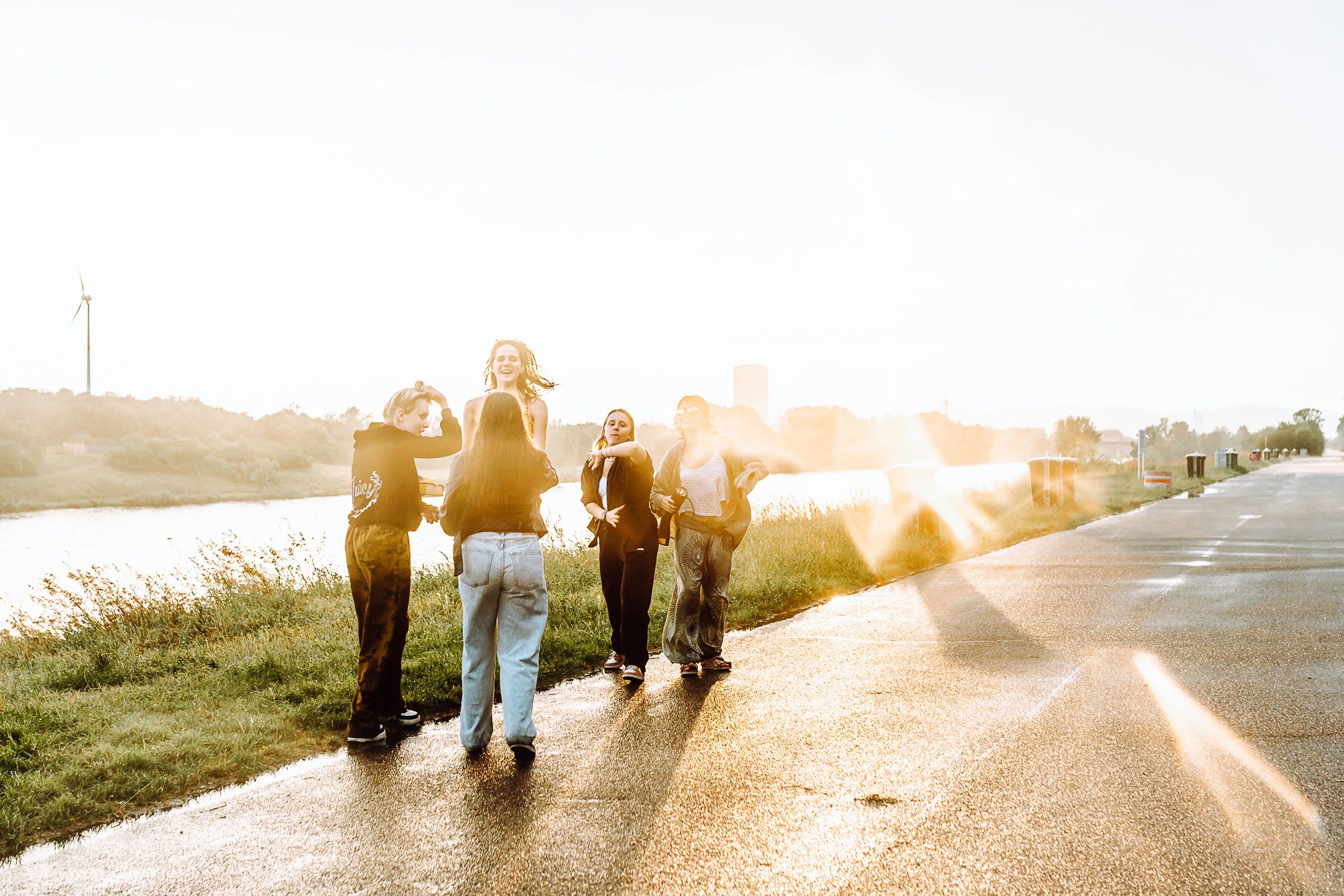 editorial photography documentary style gathering warm golden hour