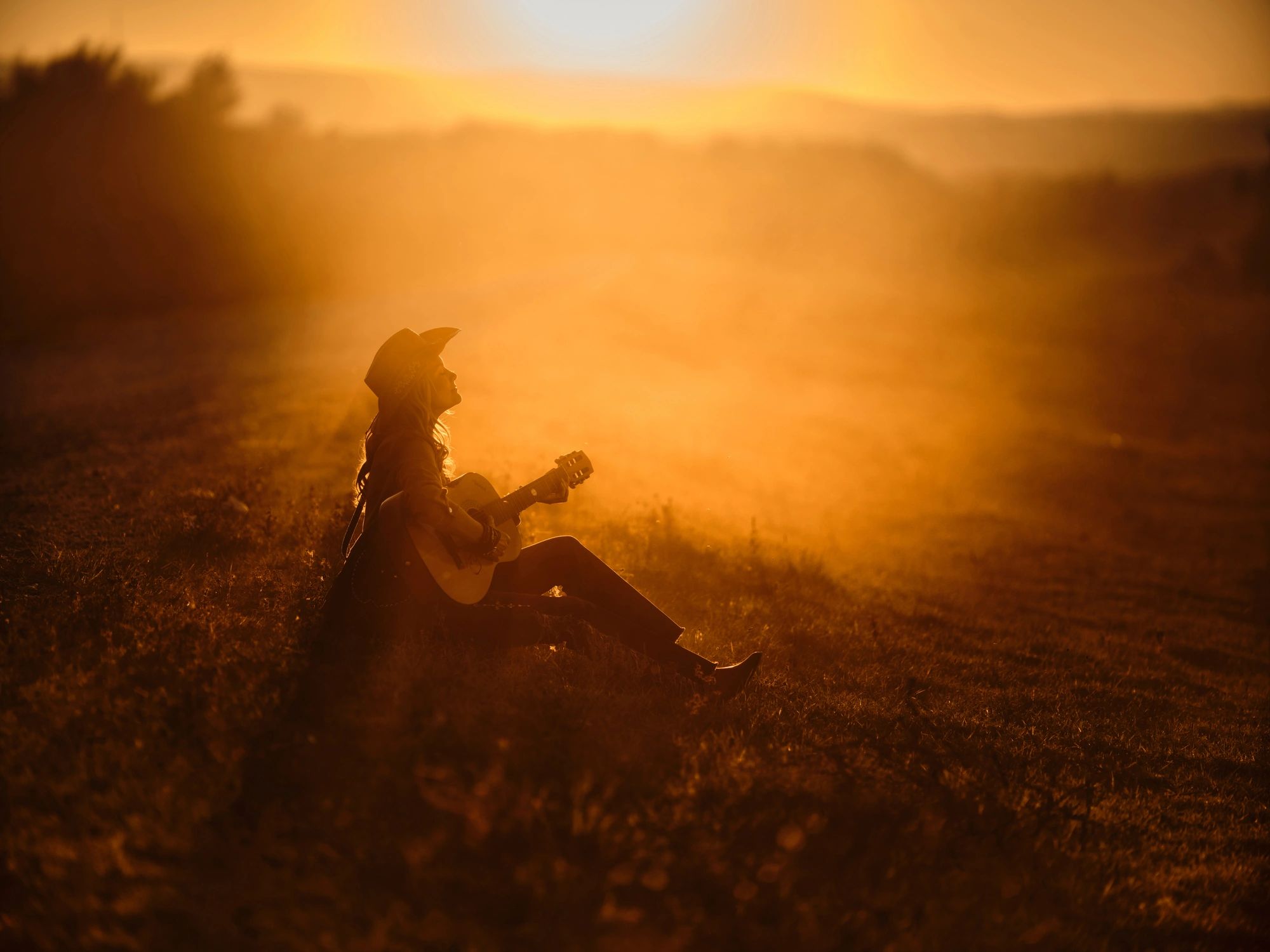 intentional gathering music culture sunset warm tones